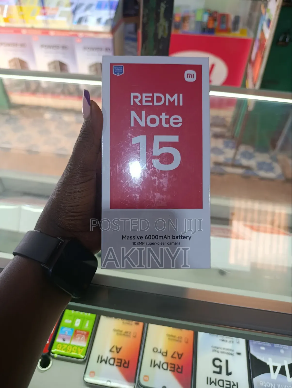 New Xiaomi Redmi Note 15 128 GB Black