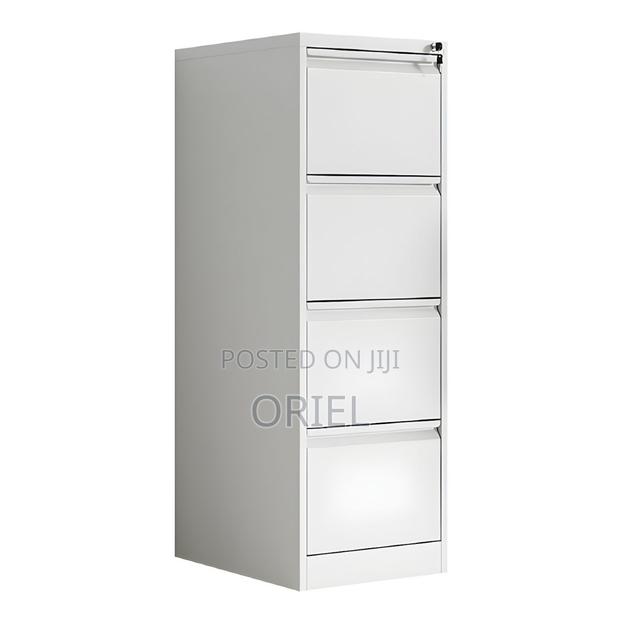 Office Cabinet : 4-Drawer Storage Filing Office Cabinet - thumbnail 2
