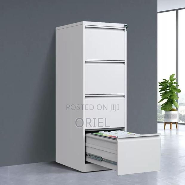 Office Cabinet : 4-Drawer Storage Filing Office Cabinet - thumbnail 4