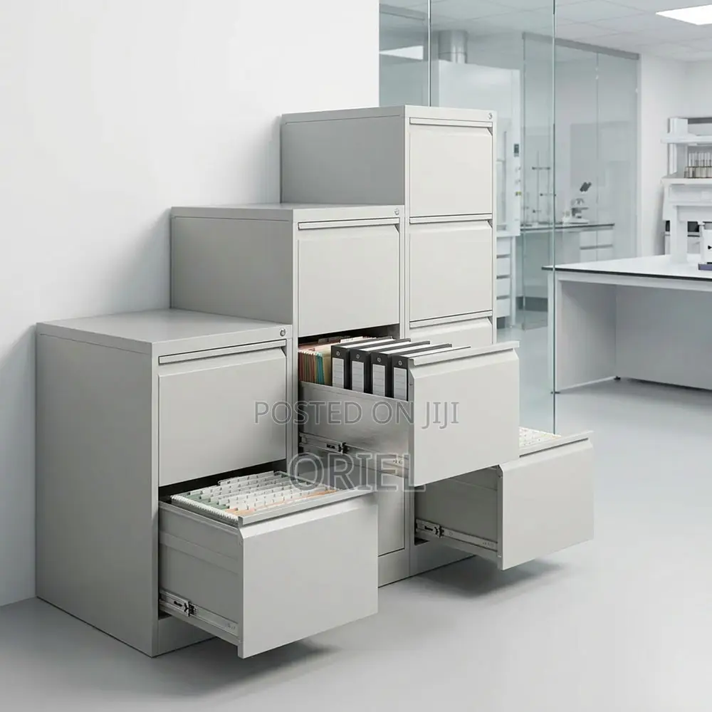 Office Cabinet : 4-Drawer Storage Filing Office Cabinet