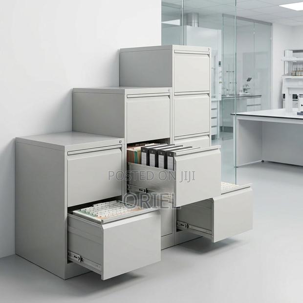 Office Cabinet : 4-Drawer Storage Filing Office Cabinet - thumbnail 6