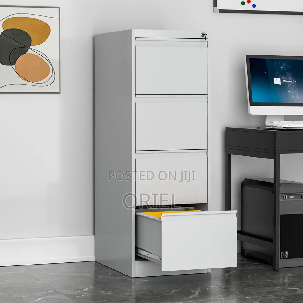 Office Cabinet : 4-Drawer Storage Filing Office Cabinet