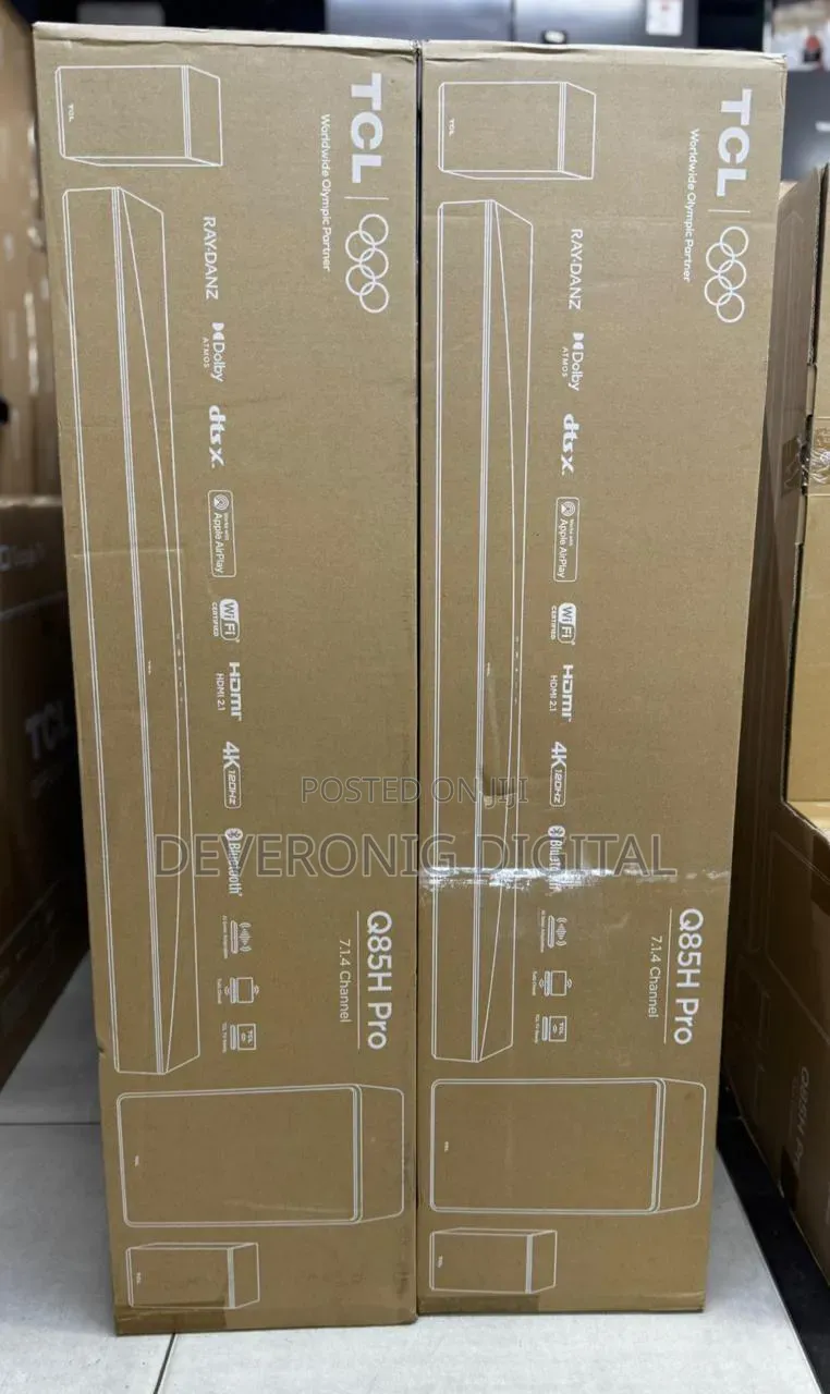 *Tcl* *Q85h* 7.1.4ch Sound Bar