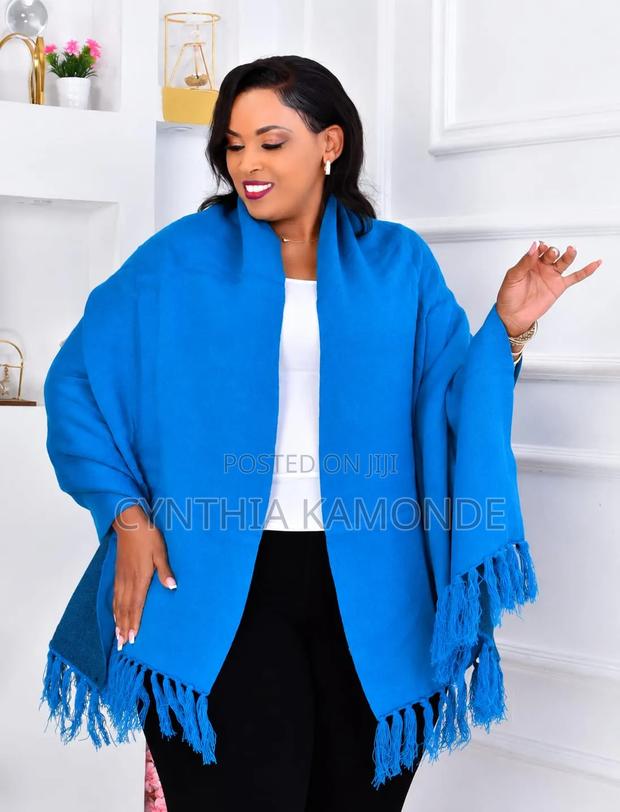 Plain Shawls With Fringes - thumbnail 3