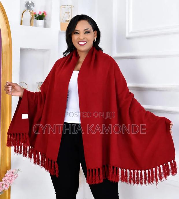 Plain Shawls With Fringes - thumbnail 7