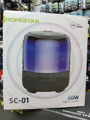 Hopestar Sc-01 Waterproof Led Light Wireless Bluetooth Speaker