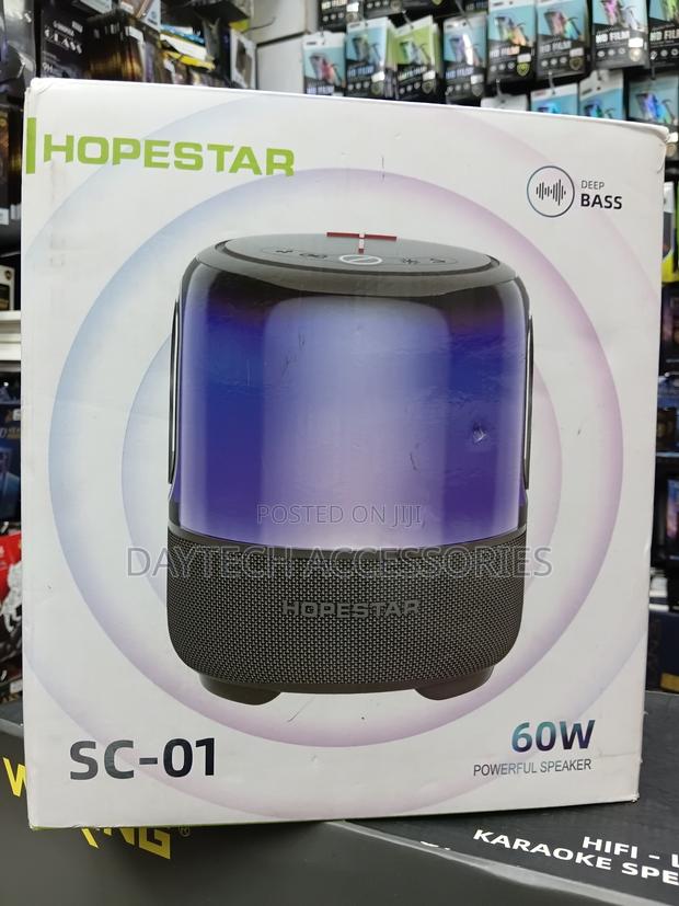 Hopestar Sc-01 Waterproof Led Light Wireless Bluetooth Speaker - thumbnail 2