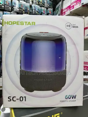 Hopestar Sc-01 60w Portable Speaker With TWS Function RGB Backlight