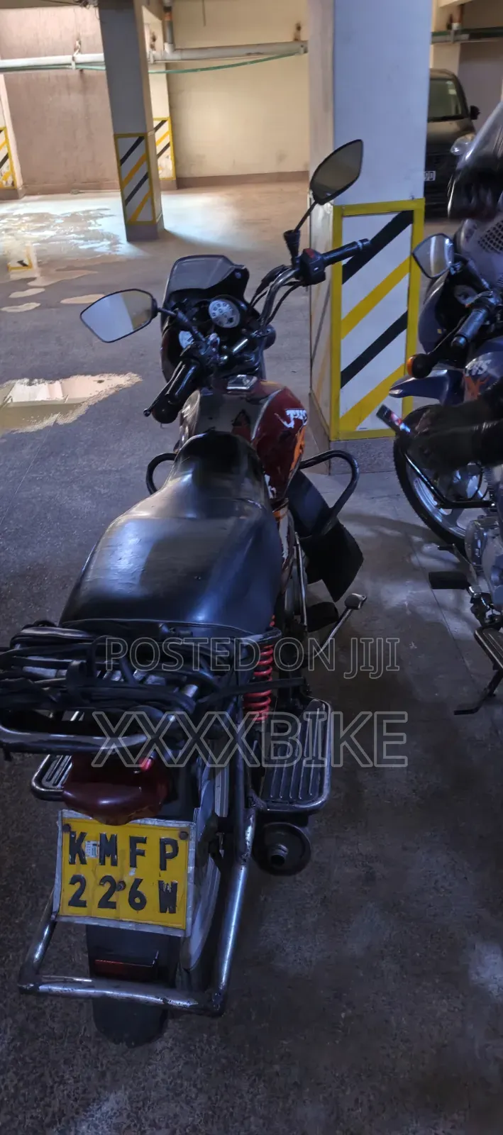 TVS HLX Plus ES 2021 Red