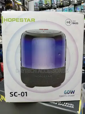 Portable Sound Speaker System Hopestar Sc-01 Black