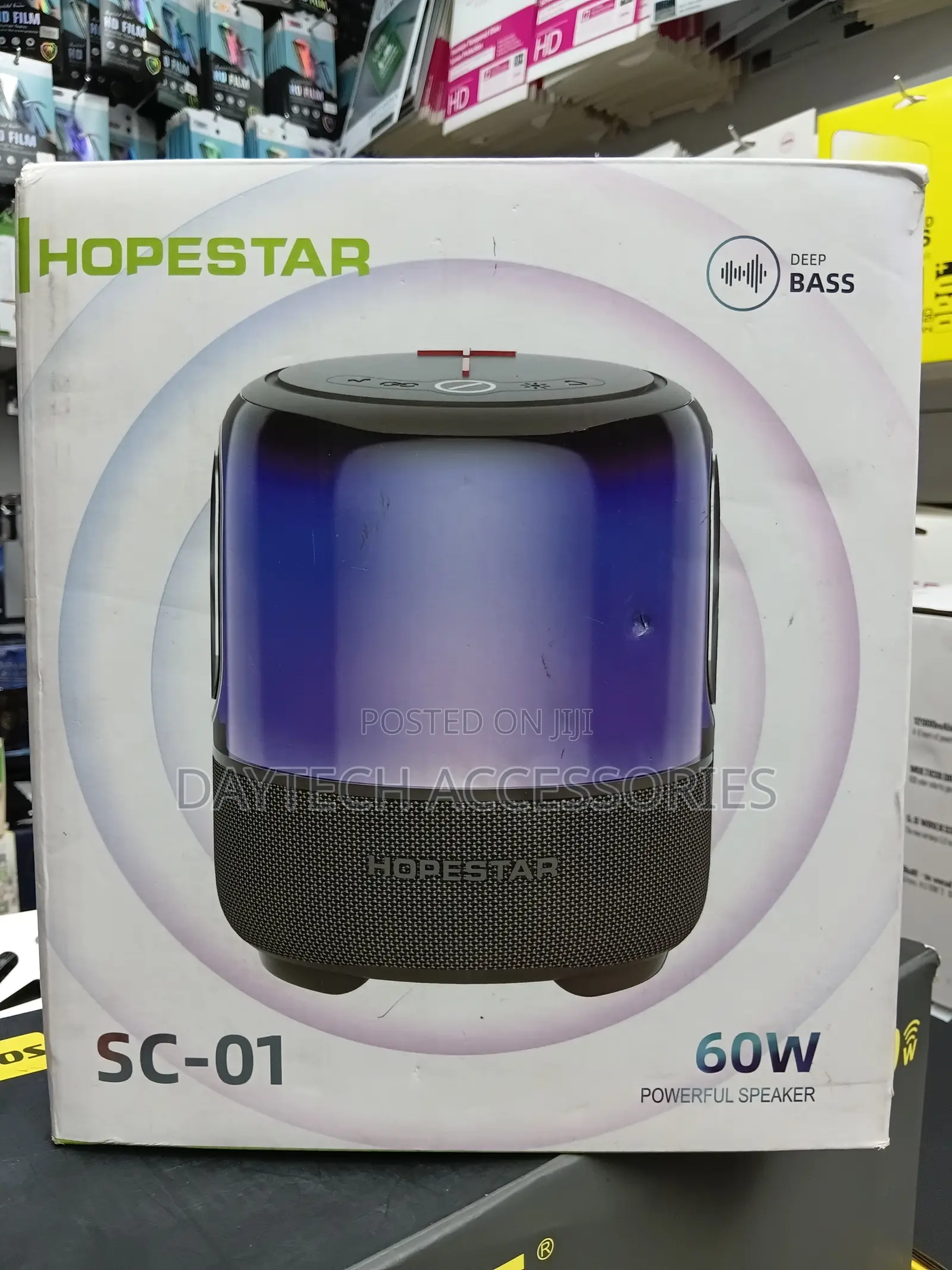 Portable Sound Speaker System Hopestar Sc-01 Black