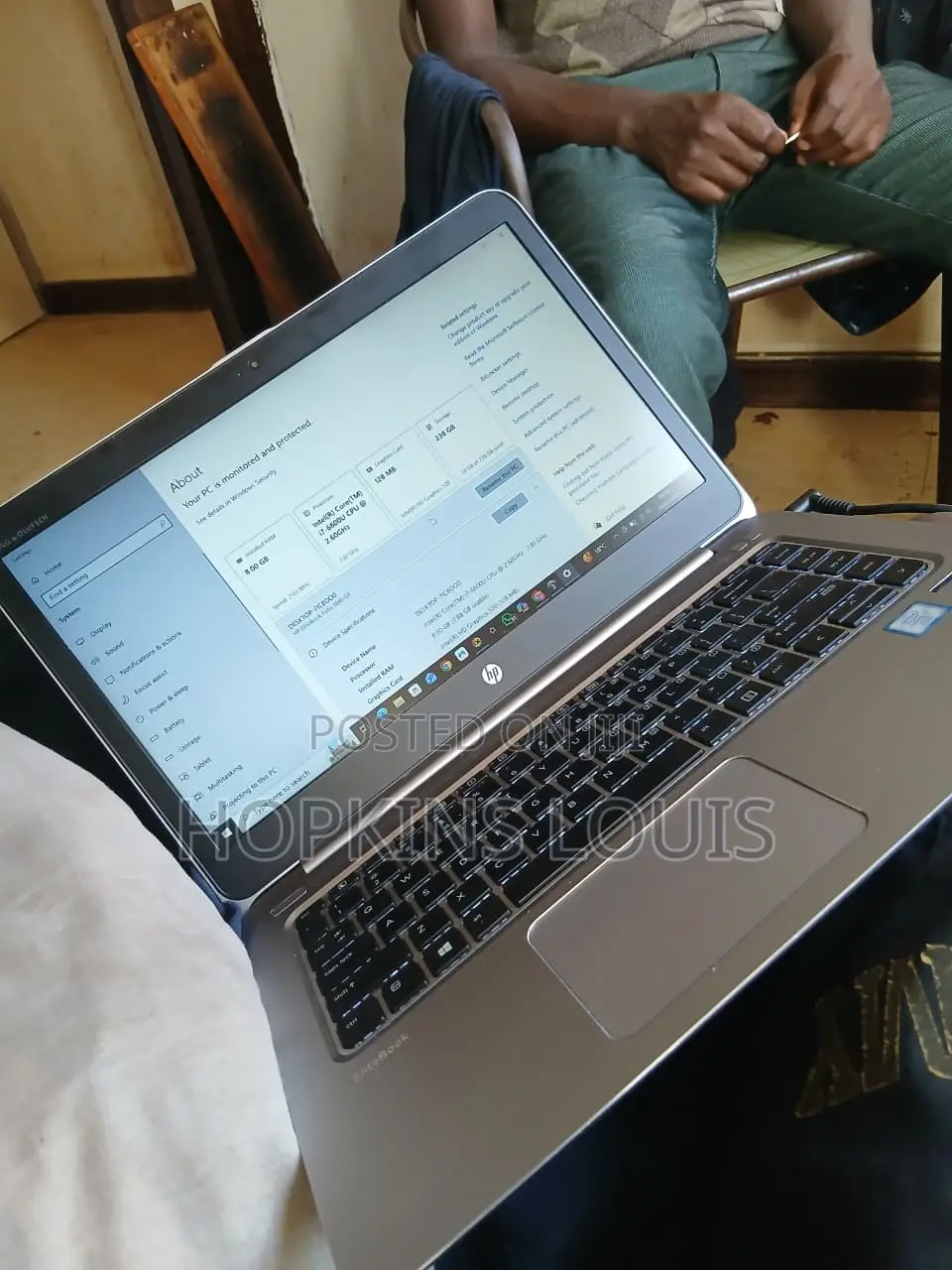Laptop HP EliteBook Folio 1040 G3 8GB Intel Core i7 SSD 256GB