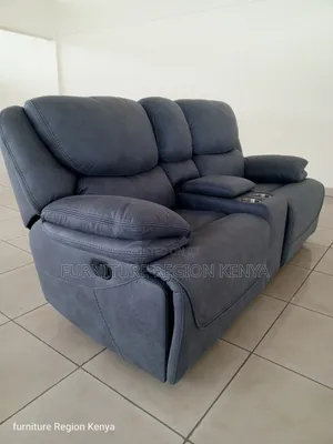2 Seater King-Size Gray Recliner
