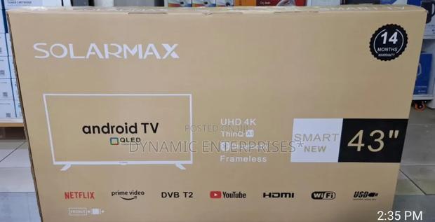 43 Inch Solarmax Smart Tv