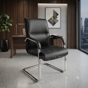 Office Chairs; Leather Visitors Heavy Up Office Chair