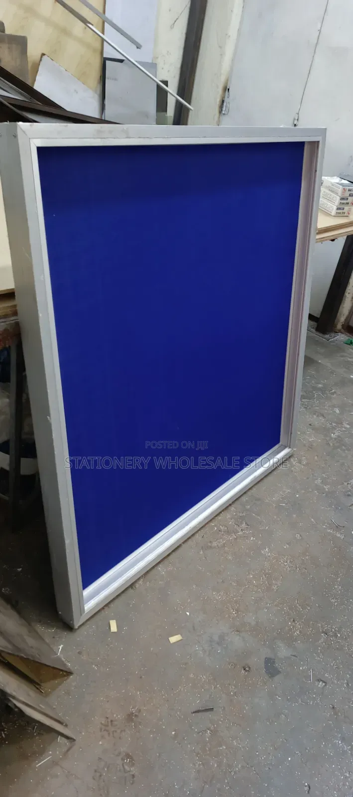 Glass Noticeboard 4ft X 4ft Lockable Notice Board 1200mm X 1200mm