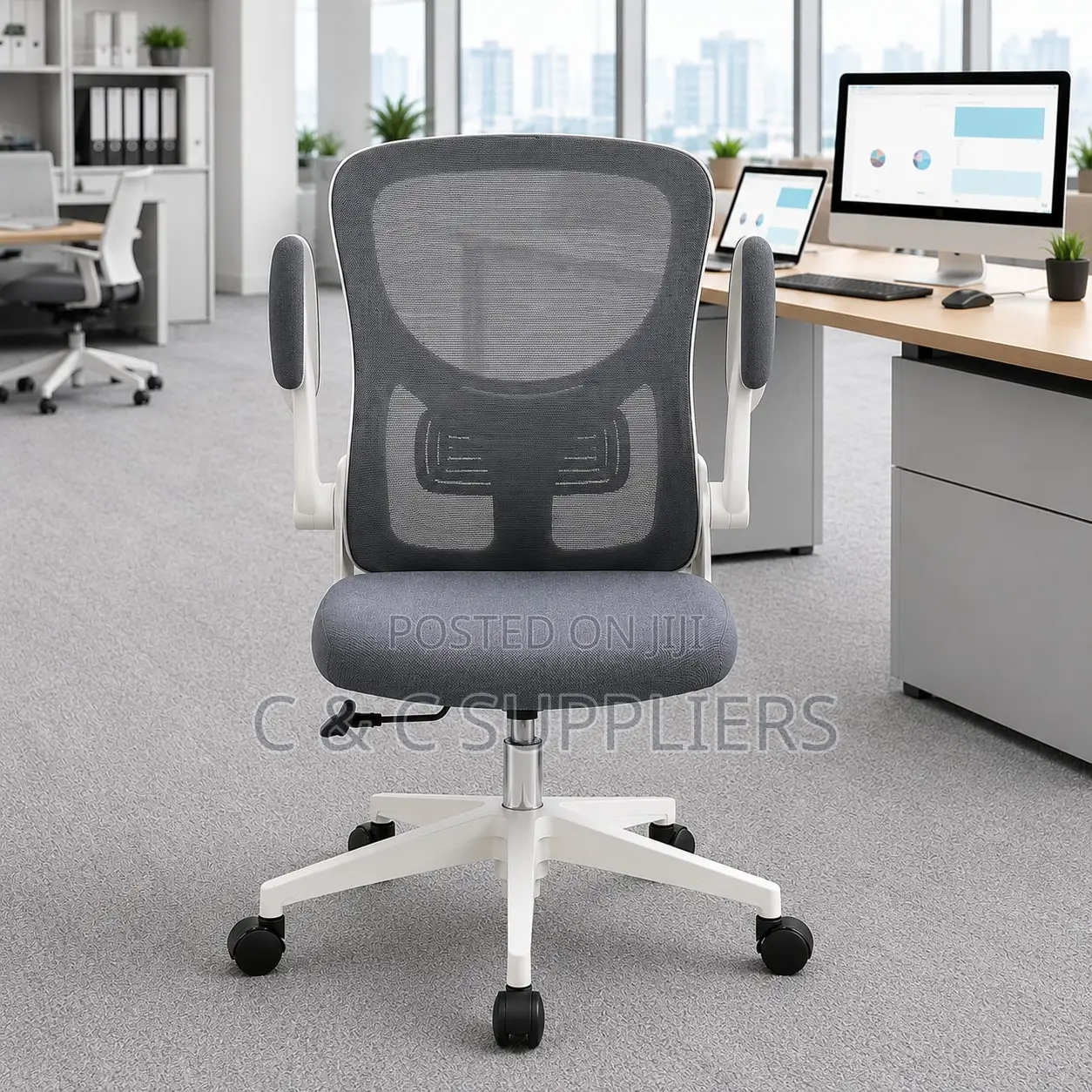 Swivel Low Back Ergonomic Chair