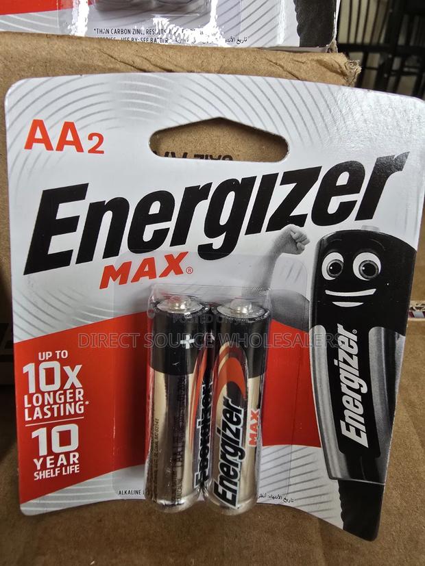 Long Lasting Energizer Double Aa Batteries – Original 2 Pack - thumbnail 2
