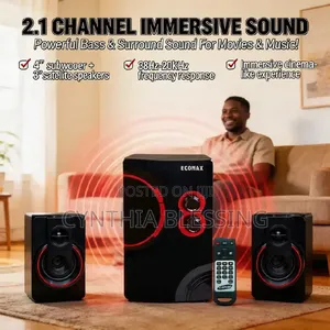 Ecomax 3.1 Ch Hi-Fi Bluetooth Woofer