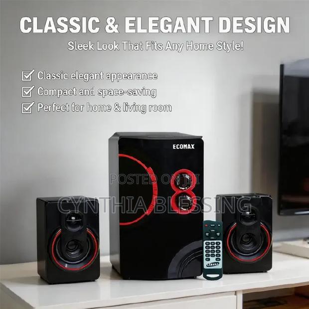 Ecomax 3.1 Ch Hi-Fi Bluetooth Woofer - thumbnail 6