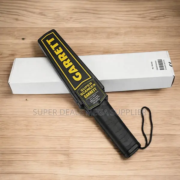 Bright Red Led Garret Super Scanner Hand-held Metal Detector Scanner