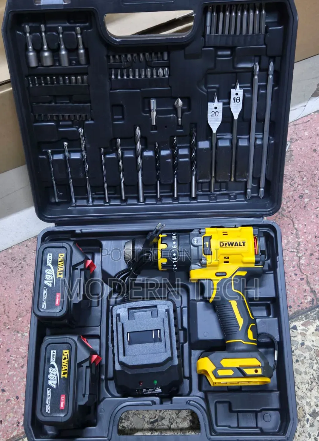Dewalt 96v Heavy-Duty Brushless Cordless Drill With Impact Mode