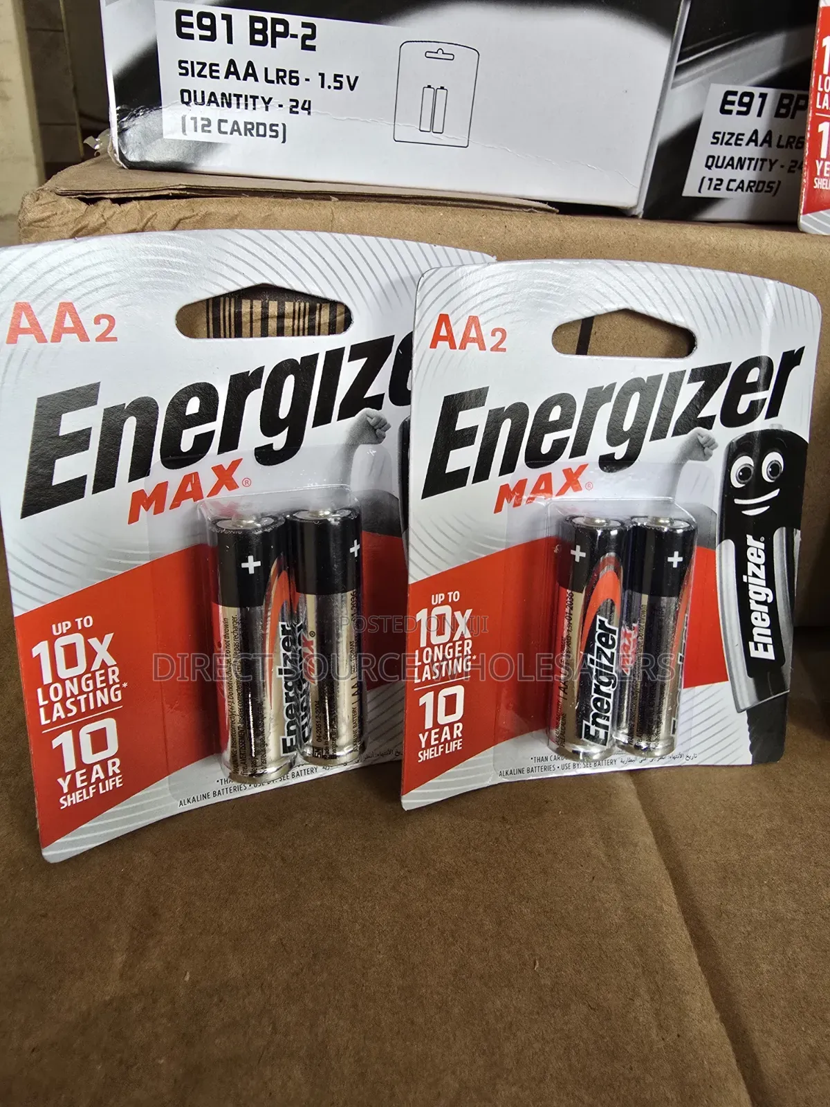 Original Energizer Max Double Aa Battery 2 Pack – Fast Delivery