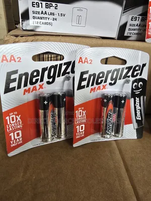 Original Energizer Max Double Aa Battery 2 Pack – Fast Delivery