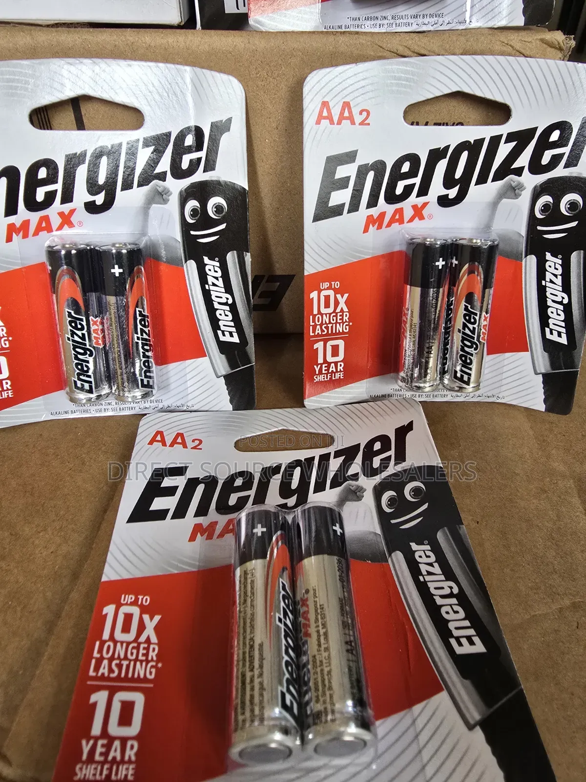 Original Energizer Max Double Aa Battery 2 Pack – Fast Delivery