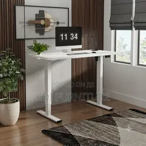 Office Desk; 1.2 Meters Corporate Setups Adjustable Electric Desk