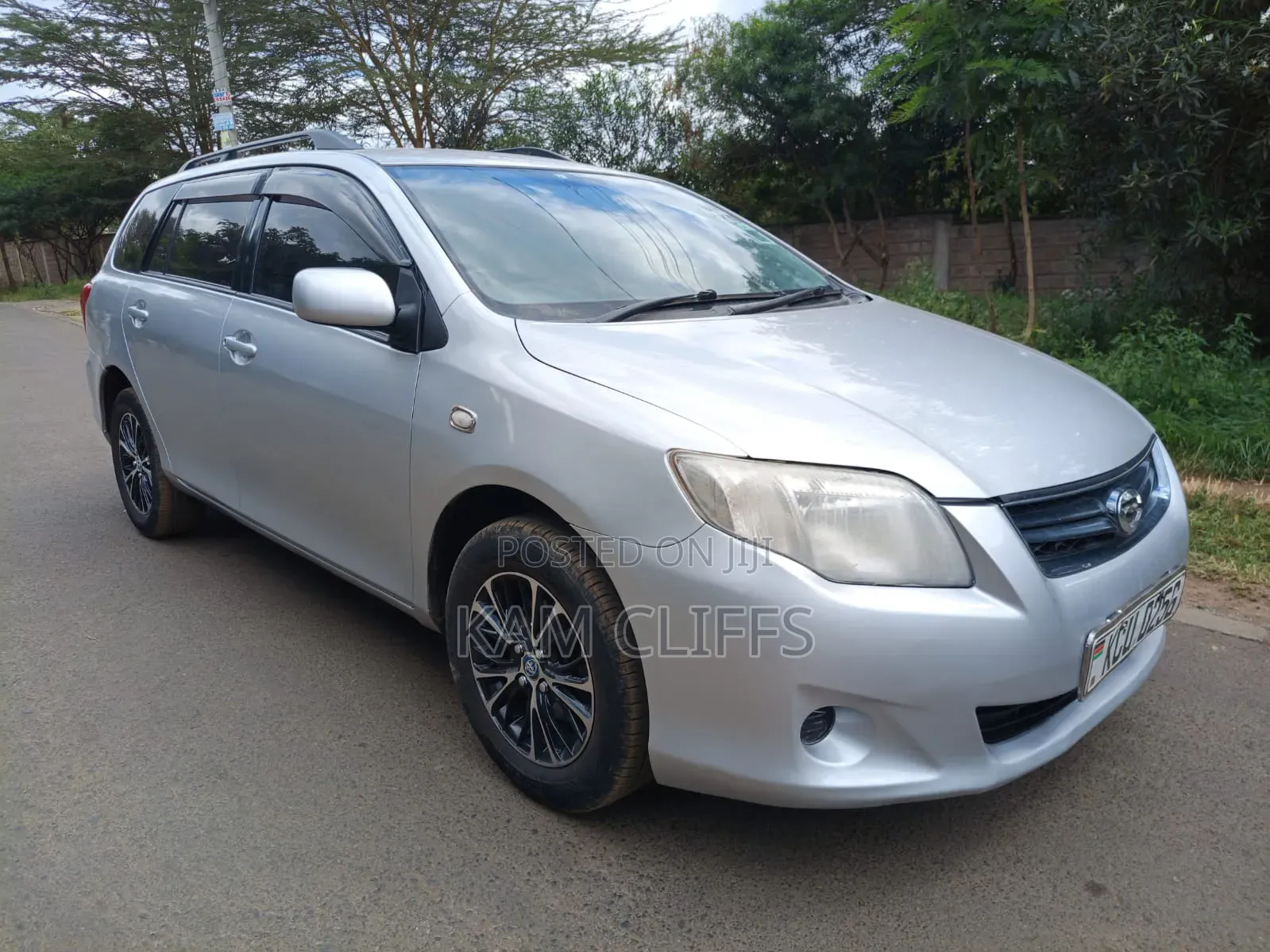 Toyota Corolla Fielder 2012 Silver