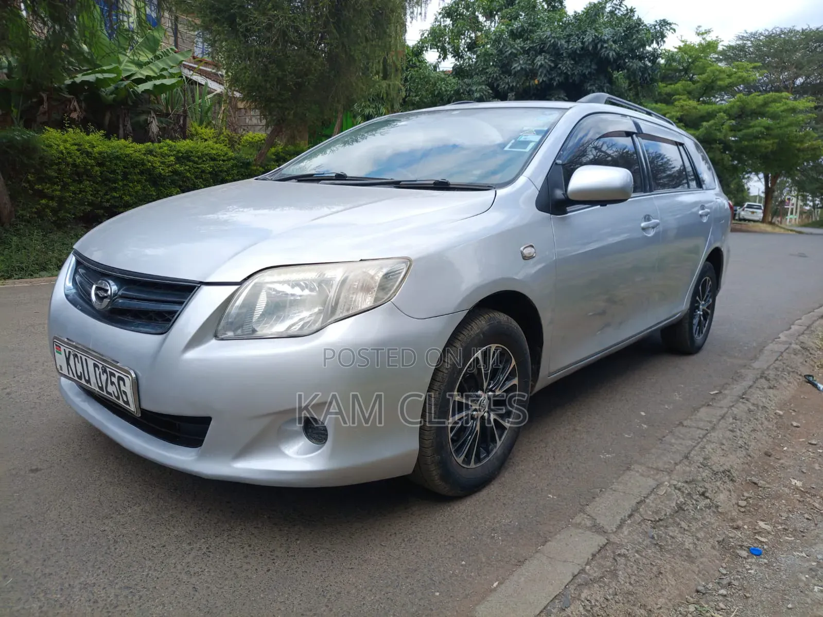 Toyota Corolla Fielder 2012 Silver