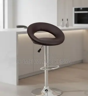 Bar Stool: Bespoke Artistic High Swivel Chair