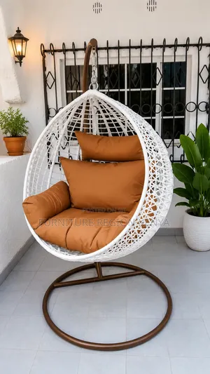 Imported Hammock Seat, White