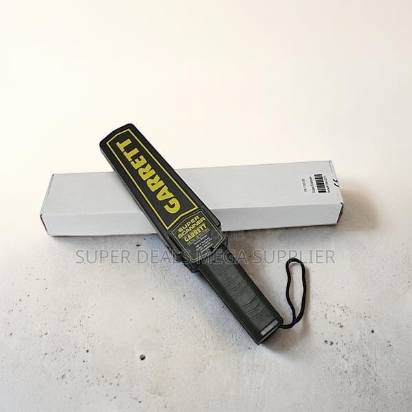 Rubber Handle Garret Super Scanner Hand-held Metal Detector Scanner
