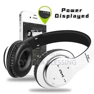 P47 Wireless Stereo Bass Bluetooth Headphones Foldable