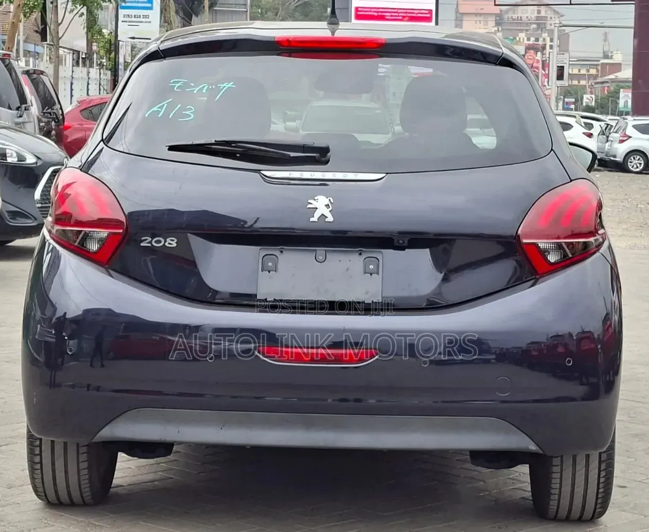 Peugeot 208 2019 Black