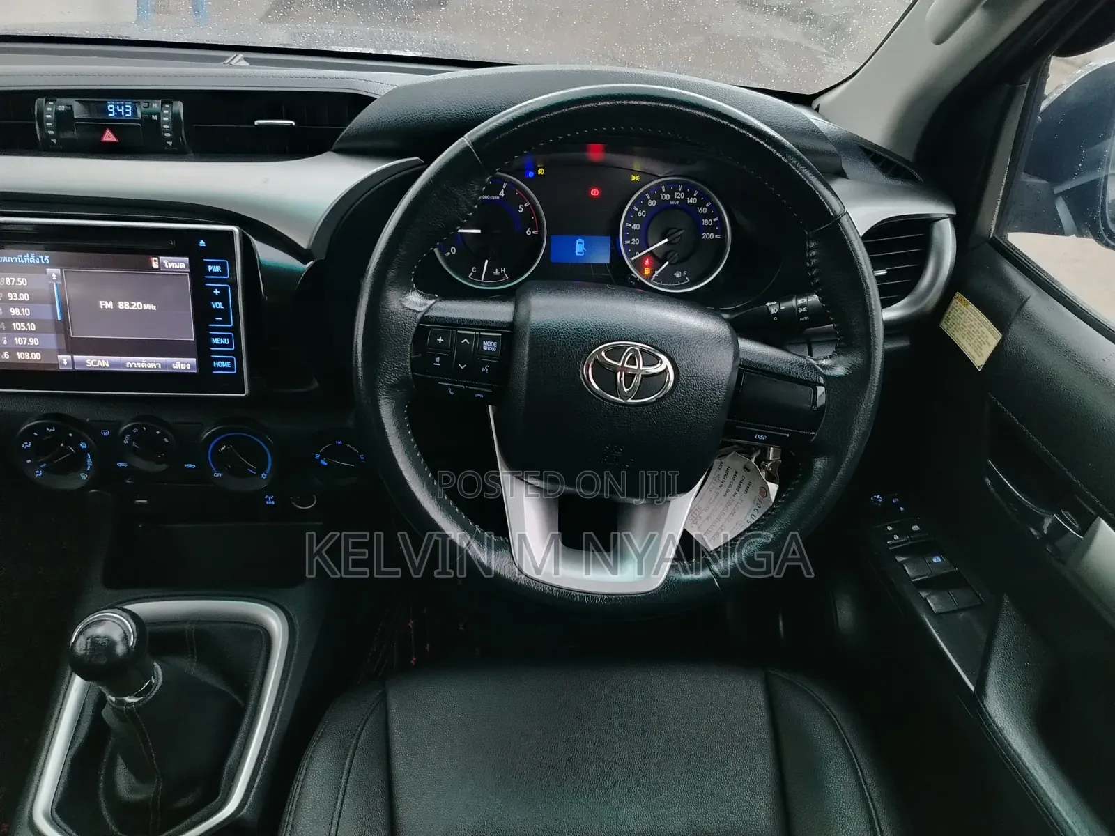 Toyota Hilux 2019 Black