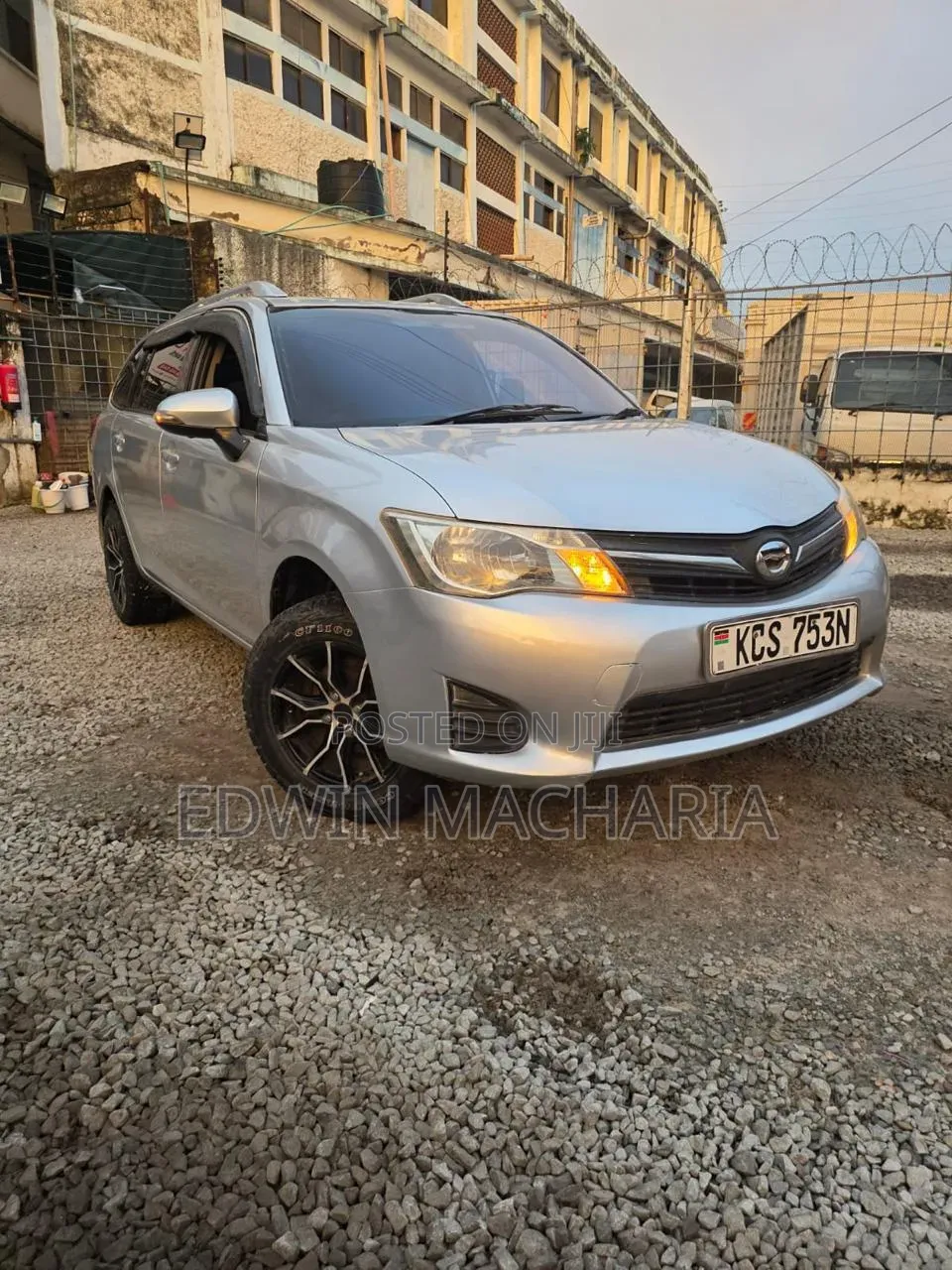 Toyota Corolla Fielder 2014 Silver
