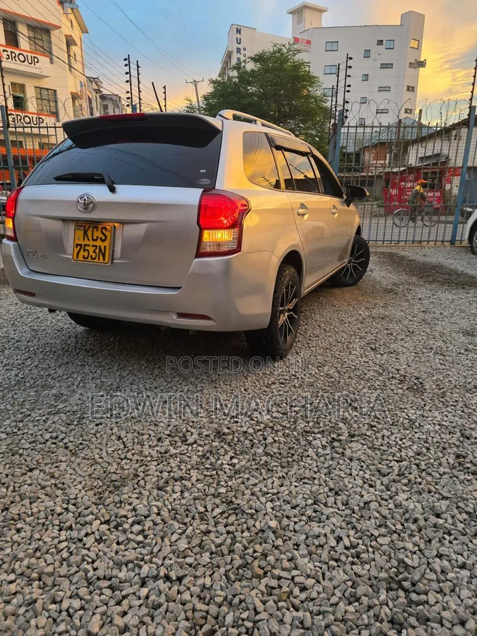 Toyota Corolla Fielder 2014 Silver