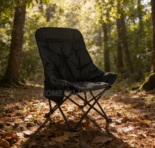 Camping Chair: Ultra Light Soft Cushion Moon Chair