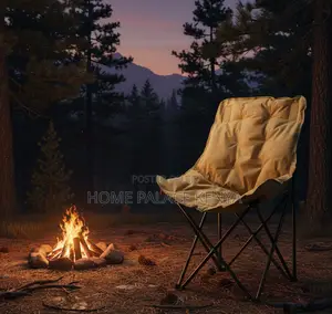 Camping Chair: Ultra Light Soft Cushion Moon Chair