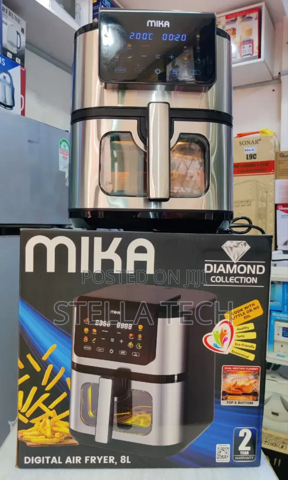 Mika Air Fryer Digital 8l