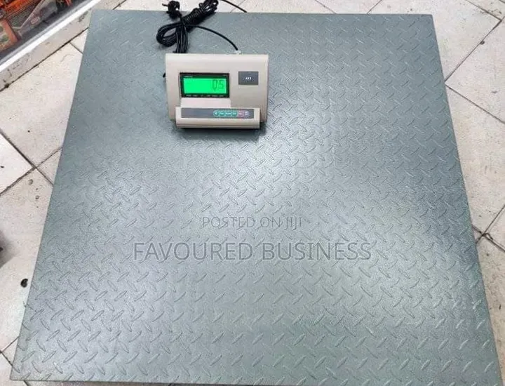 Top Commercial 1tonne Scale 1.2*1.2m /Powerful Platform Weighing Scale