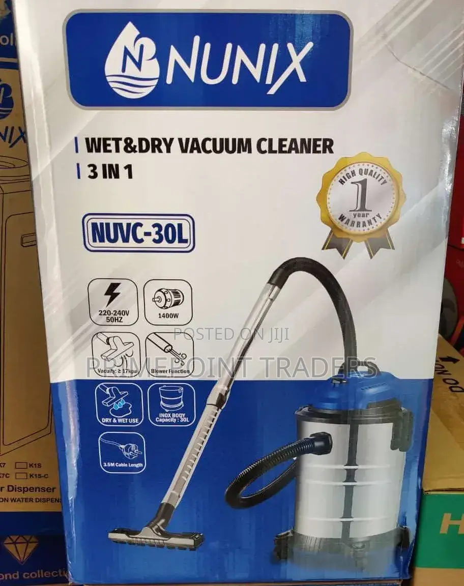 Nunix 30l Commercial Vacuum Cleaner – Large Capacity Strong Suction