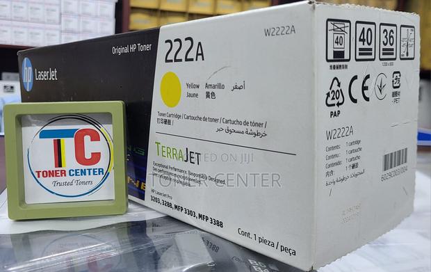 Original Hp 222a Yellow - main view