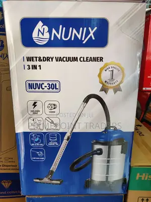 Nunix 30l Multi-Purpose Vacuum Cleaner –Built for Wet and Dry Cleaning
