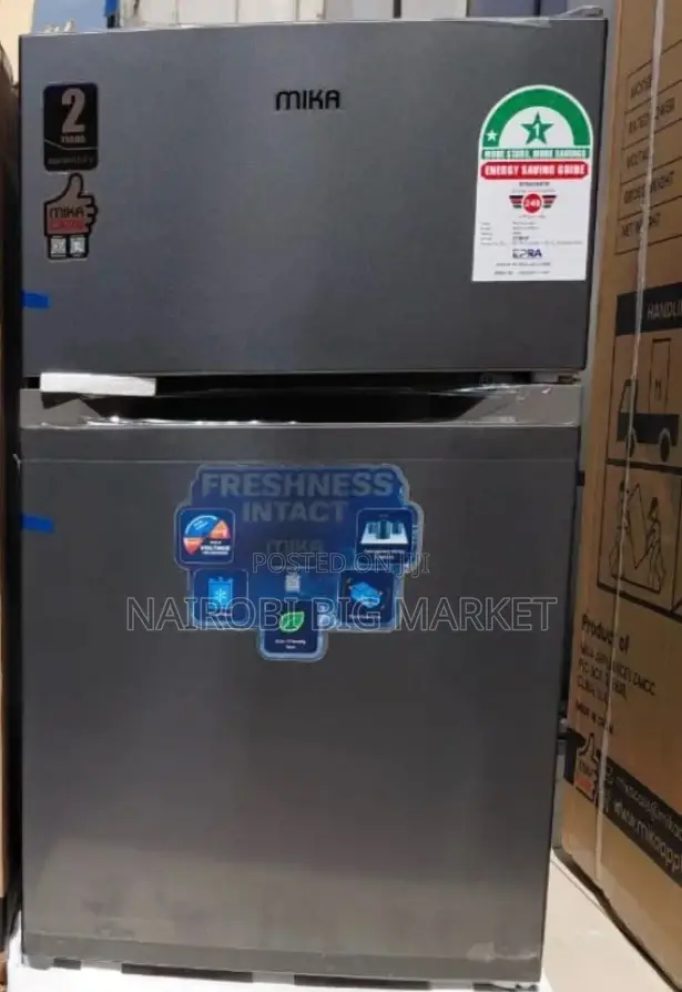 Mika 86 Litres Double Door Refrigerator