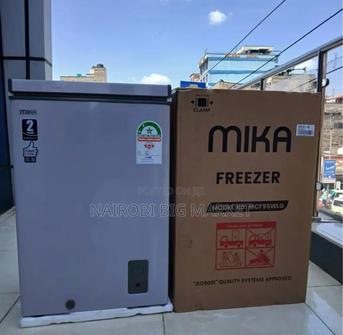 95 Litres Mika Chest Freezer