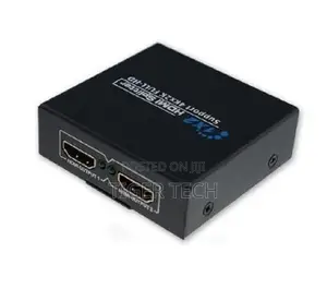 1×2 Hdmi Splitter-1 Input To 2 Outputs Compatible With 1080p Full Hd